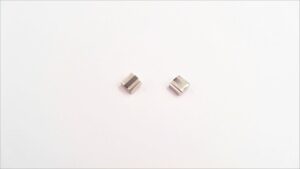 Ohrstecker ohne Stein Stahl