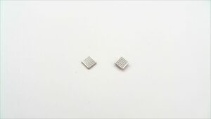 Ohrstecker ohne Stein Stahl