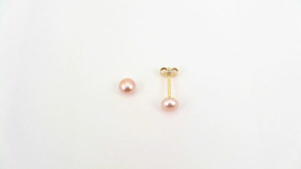 Ohrstecker Perle 585 GG