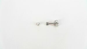 Ohrstecker Solitär 585 WG