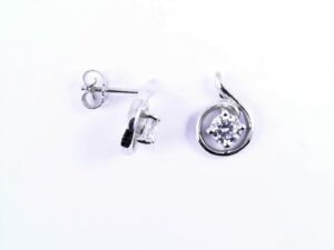 Ohrstecker Einsteiner 925 Ag