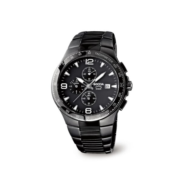 Herrenuhr analog Chronograph Titan