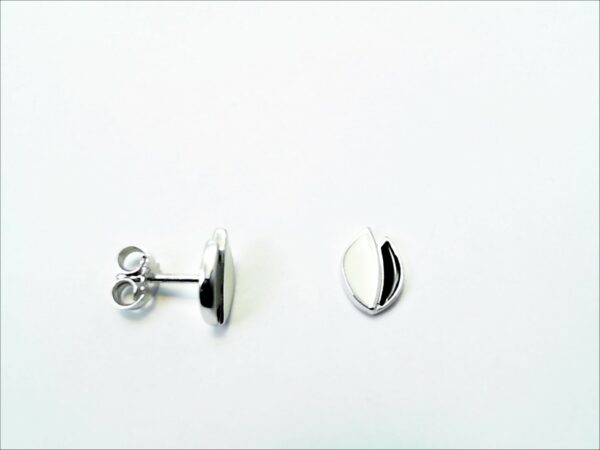 Ohrstecker ohne Stein 925 Ag