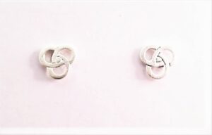 Ohrstecker ohne Stein 925 Ag