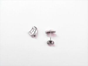 Ohrstecker Mehrsteiner 925 Ag rhodiniert
