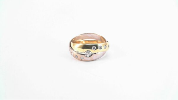 Damenring Mehrsteiner 585 GG/WG