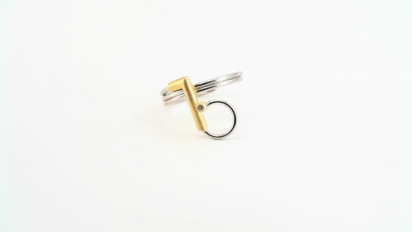 Damenring Einsteiner 950 PT