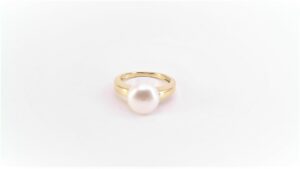 Damenring / Perle 585 GG