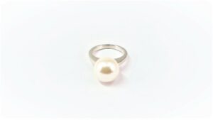 Damenring / Perle 925 Ag