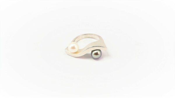 Damenring / Perle 925 Ag