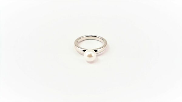 Damenring / Perle 925 Ag