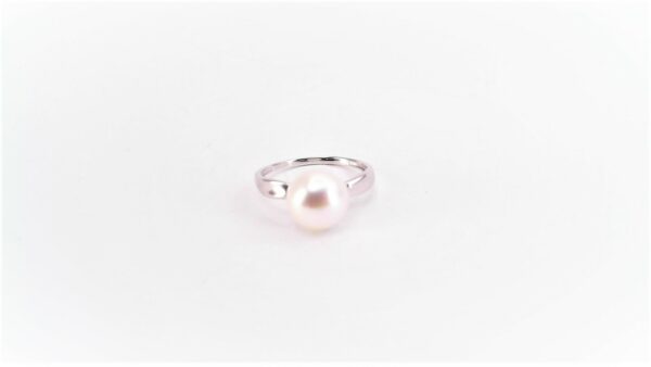 Damenring / Perle 585 WG