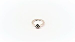 Damenring / Perle 925 Ag