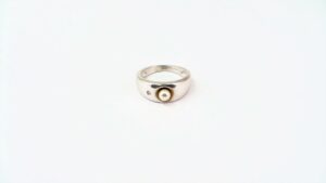 Damenring / Perle 925 Ag