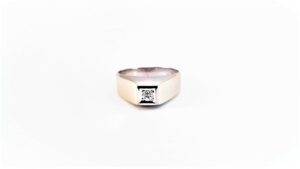 Herrenring Bandring 585 WG