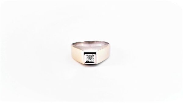 Herrenring Bandring 585 WG