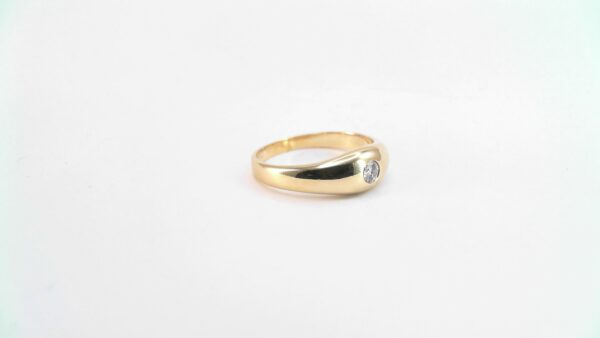 Herrenring Bandring 585 GG – Bild 2