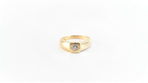 Herrenring Bandring 585 GG