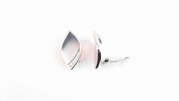 Ohrclips 925 Ag rhodiniert