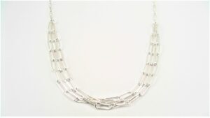 Collier ohne Stein 925 Ag