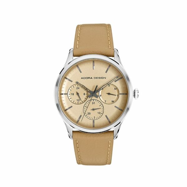 Herrenuhr analog Edelstahl