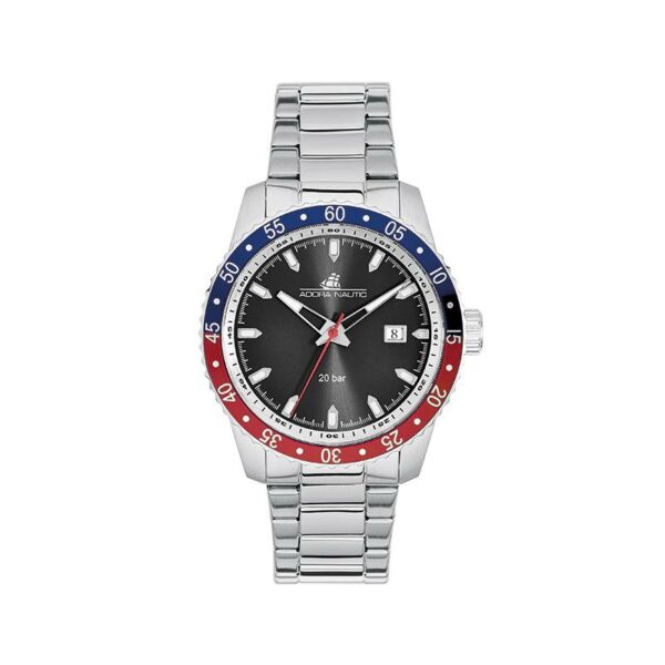 Herrenuhr analog Edelstahl