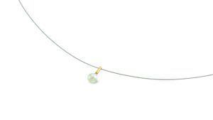 Collier mit Perle Titan Bicolor