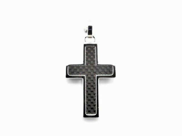Anhänger-Kreuz Edelstahl