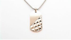 Herrencollier Edelstahl