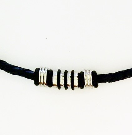 Herrencollier Edelstahl