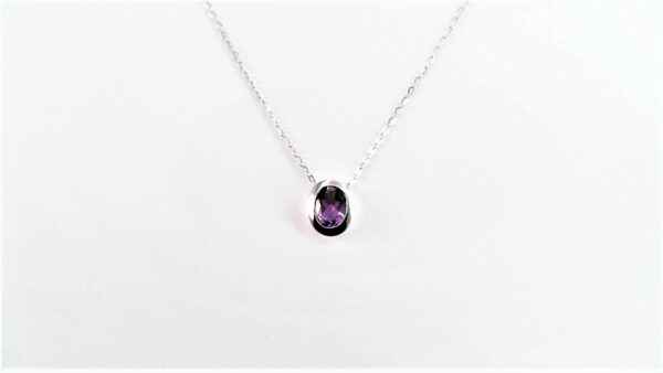 Collier Einsteiner 925 Ag rhodiniert