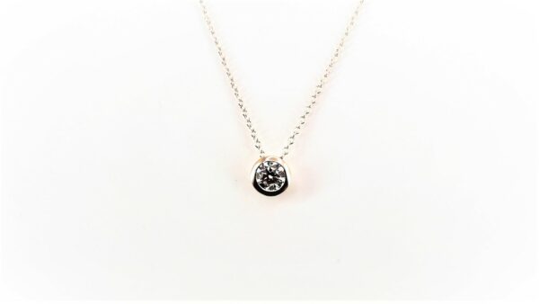 Collier Einsteiner 925 Ag Rosé vergoldet