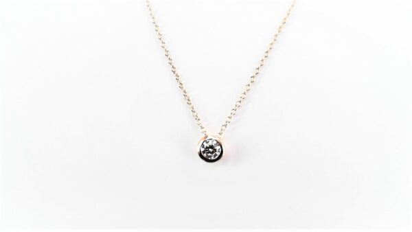 Collier Einsteiner 925 Ag Rosé vergoldet