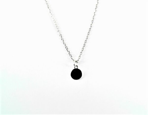 Collier mit Behang 925 Ag rhodiniert