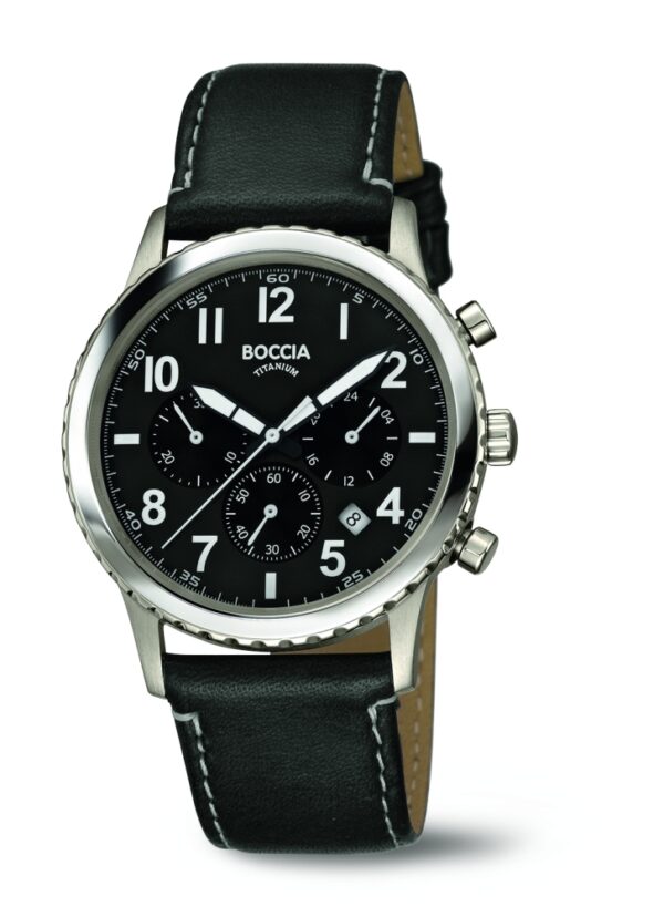 Herrenuhr analog Chronograph Titan