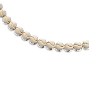 Collier ohne Stein Titan Bicolor