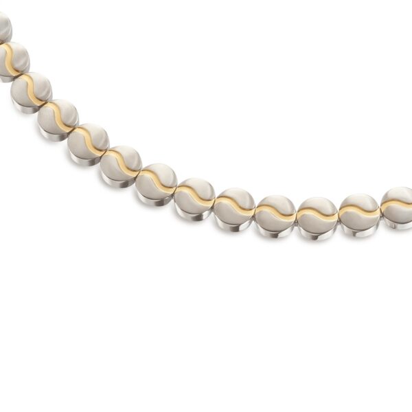 Collier ohne Stein Titan Bicolor