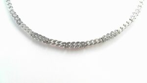 Collier Mehrsteiner 925 Ag rhodiniert