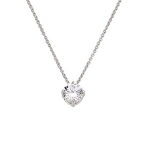 Collier mit Behang 925 Ag rhodiniert