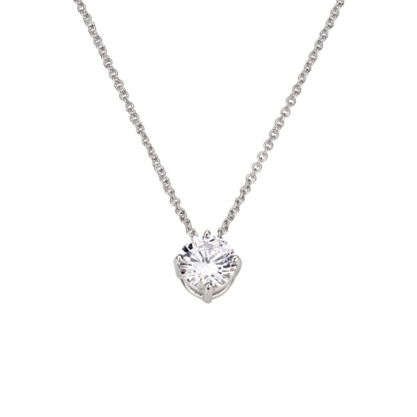Collier mit Behang 925 Ag rhodiniert