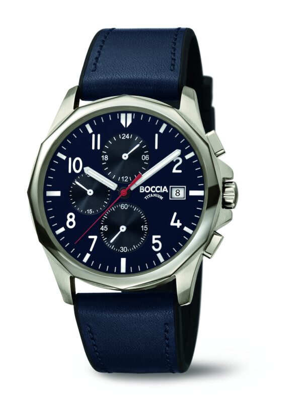 Herrenuhr analog Chronograph Titan
