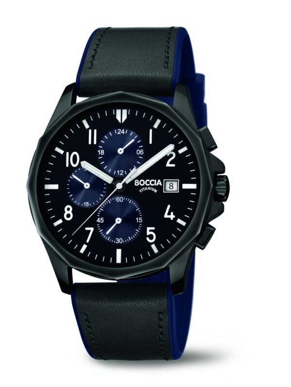 Herrenuhr analog Chronograph Titan