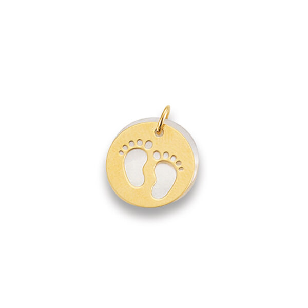 Anhänger Symbole Babyfüße 585 GG