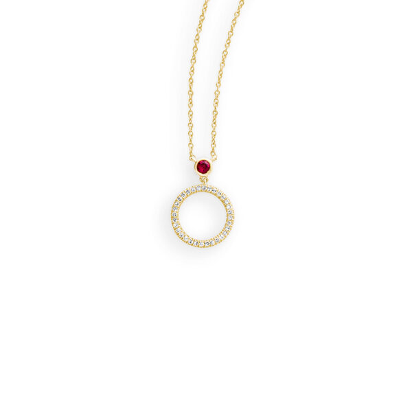 Collier mit Behang 585 GG