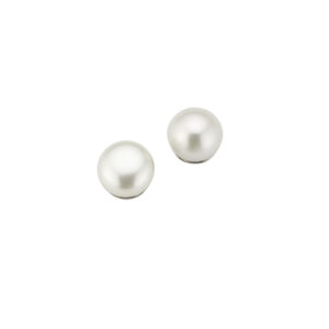 Ohrstecker Perle Titan