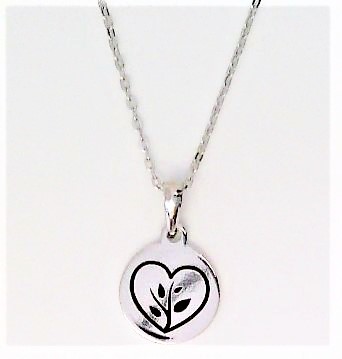 Collier mit Behang 925 Ag rhodiniert