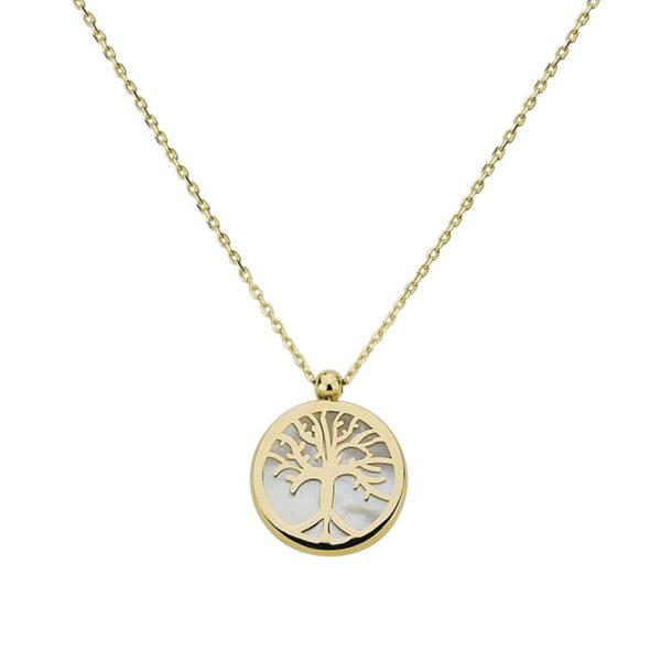 Collier mit Behang Lebensbaum 333 GG