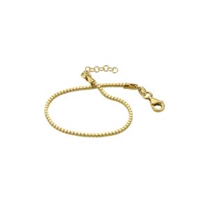 Armband 925 AG gelb vergoldet