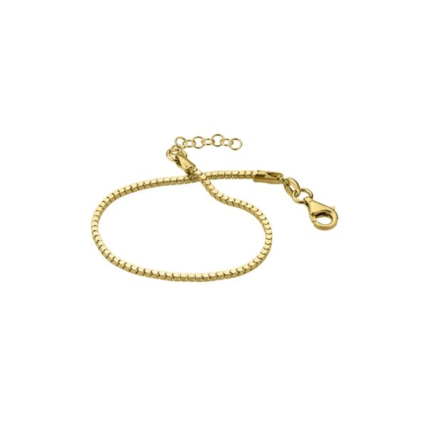 Armband 925 AG gelb vergoldet