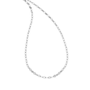 Collier ohne Stein 925 Ag rhodiniert
